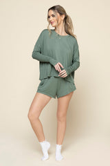 Perfect Lounge Shorts - Leaf Green