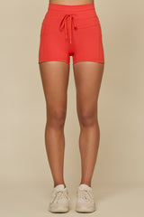 Cargo Booty Short - Cayenne