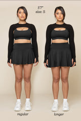 Twirl Skort - Black