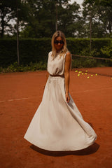 Beige Alyssa Skirt