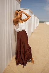 Brown Manhattan Skirt