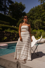 Ecru Defne Lace Set