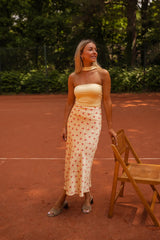 Yellow Floral Emy Skirt